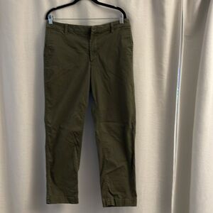 Dark olive/army green chinos